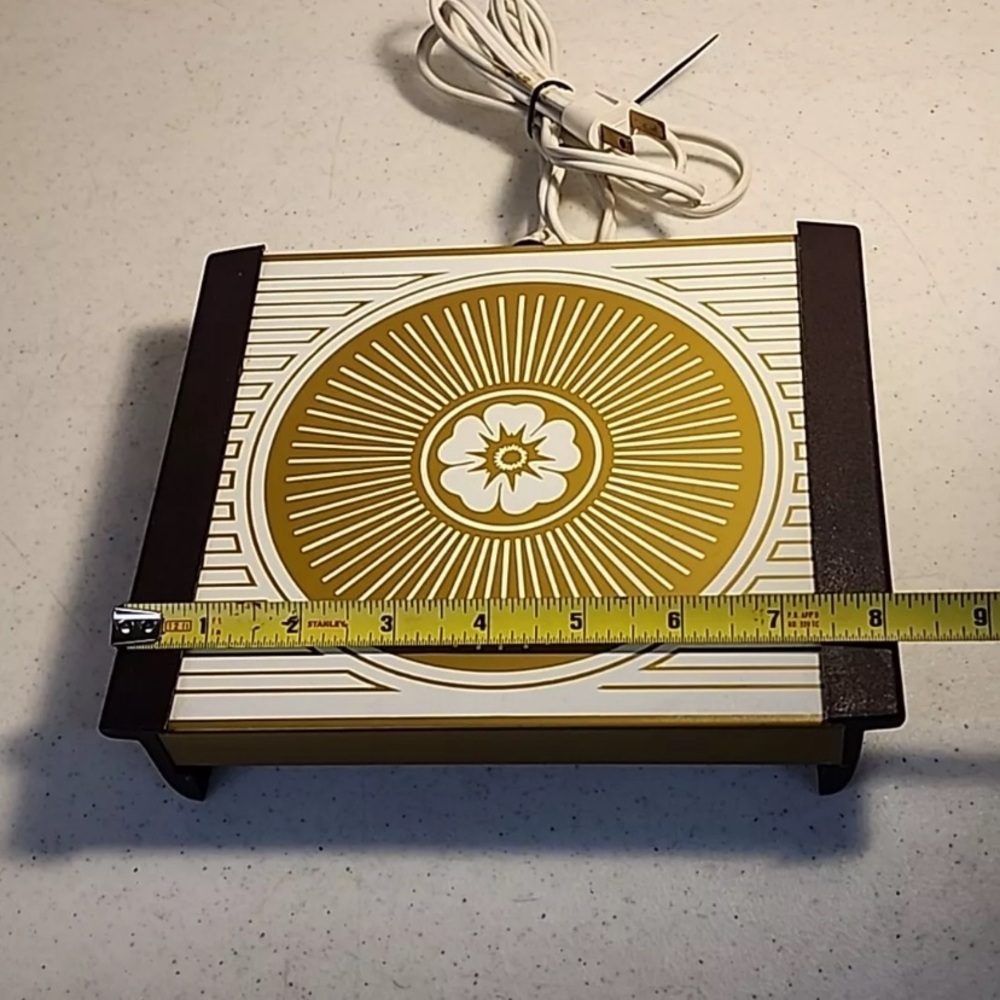 Vintage Retro Electric WARM - O - TRAY Hot Plate *TESTED*